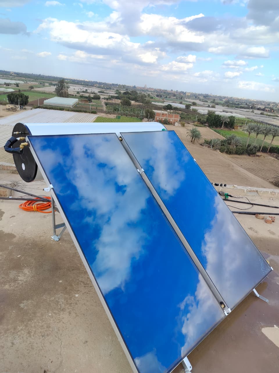 Delpaso Flat Plate Solar Water Heater